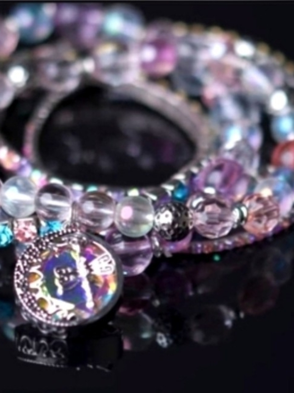 Dream On Dragonfly Iridescent Charm Bracelet Set